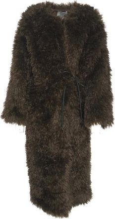 Second Female Mujer, Abrigos, Marrón, Talla: S