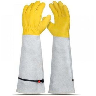 OEM Guantes De Jardiner&iacute;a Resistentes A Cortes, 43 Cm, Resistentes A Espinas Para Plantar En El Jard&iacute;n, Guantes De Trabajo De Cuero, Herramientas De Jardi