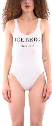 Iceberg One-piece badpak - Dames - Badpakken - Wit - M - Badmode