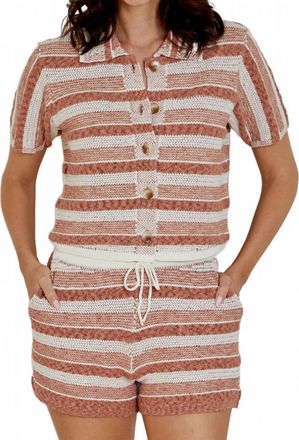 dh New York Calena Short In Copper Combo