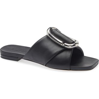 Marc Jacobs The Pop J Marc Slide Sandal in Black at Nordstrom, Size 10Us