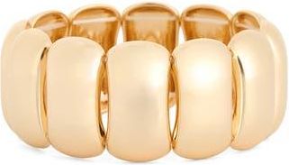 Leith Statement Stretch Bracelet in Gold at Nordstrom Rack