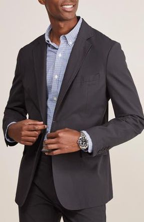 Vineyard Vines Lightweight Cotton Blend Blazer in Dark Night at Nordstrom Rack, Size 38