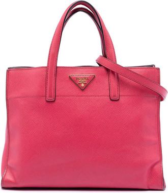 Prada Pre-owned Prada Saffiano Soft Triple Pocket Tote Ladies CRF7K80X6W5RYWSI