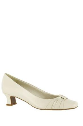 Easy Street Waive Square Toe Pump - Multiple Widths Available in Bone at Nordstrom Rack, Size 6.5