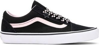 Vans Old Skool Low Top Sneaker in Black White at Nordstrom, Size 8.5