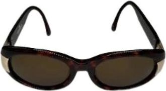 Givenchy Pre-owned Accessories, female, Brown, Size: ONE SIZE Pre-owned Plastic Sunglasses