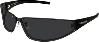 Saint Laurent SL 963 Zonnebril - Heren - Zonnebrillen - Zwart - ONE Size - Nylon - Accessoires