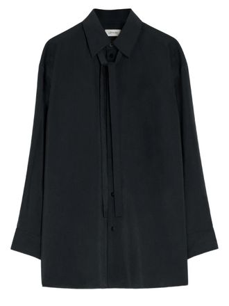 Christophe Lemaire Long Shirt With Tie