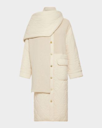 Ramy Brook Melanie Quilted Coat