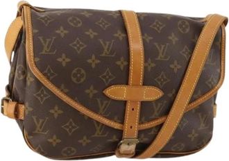Louis Vuitton Pre-owned Cross Body Bags, female, Brown, Size: ONE SIZE Pre-owned Monogram Shoulder Bag
