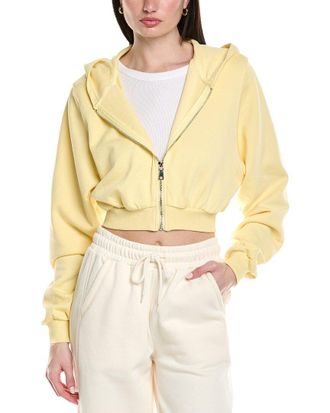 Knit Riot Cove Crop Zip Hoodie