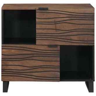 Berkfield Home Sideboard 80x33.5x75 cm in solid mango wood in Brown
