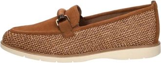 Tamaris Mocassin - Dames - Loafers - Bruin - 36 EU - Leer - Schoenen