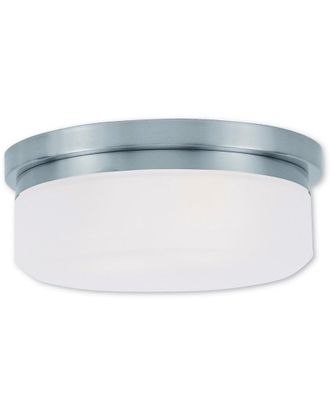 Livex Lighting Livex Stratus 2-Light BN Ceiling Mount or Wall Mount