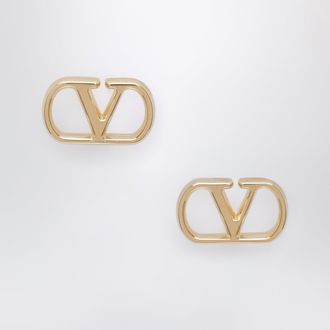 Valentino Garavani Orecchini VLogo Signature in metallo oro