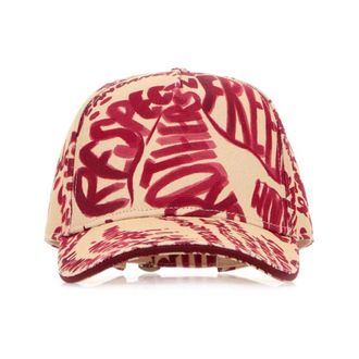 Dsquared2 Rebel Hibiscus Baseball Cap - female - Dsquared2 - Hats & Caps - Multicolor - ONE SIZE - Accessories
