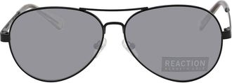 Kenneth Cole Reaction Smoke Mirror Pilot Unisex Sunglasses KC2782 01C 59
