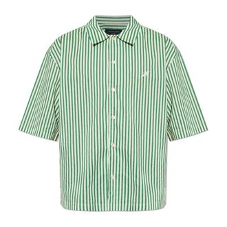 AllSaints Hombre, Camisas, Verde, Talla: L