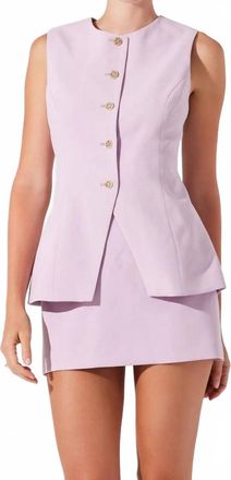 Astr Dylan Midi Dress In Lilac