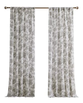 Brooklyn Loom Mila Floral Window Curtain