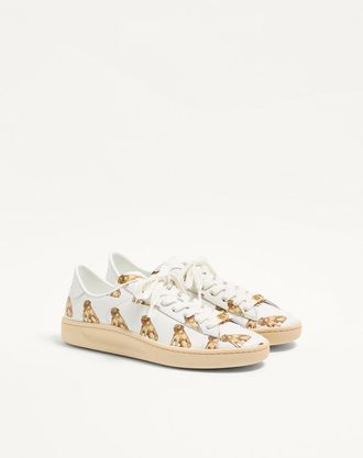 Valentino Garavani Sneaker Royco In Vitello Nappato Petit Charles Donna BIANCO/MULTICOLOR 35.5