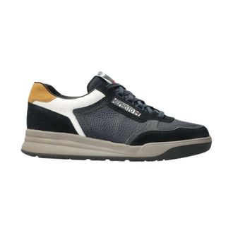 Mephisto Blauwe Heren Sneaker - Norwin Stijl - Heren - Sneakers - Blauw - 46 EU - Leer - Schoenen