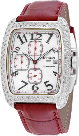 Locman Classic Chronograph Quartz Ladies Watch 487MOPBK2DC/RD