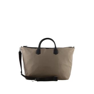 Pourchet Daily Travel Bag - Heren - Weekendtassen - Beige - ONE Size - Leer - Tassen
