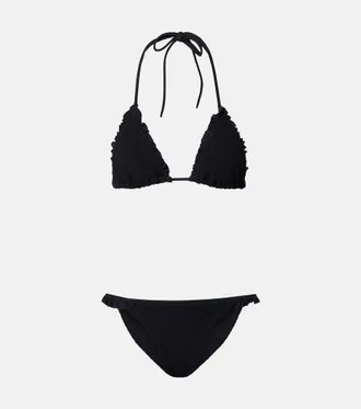 Hunza G Naomi ruffled bikini