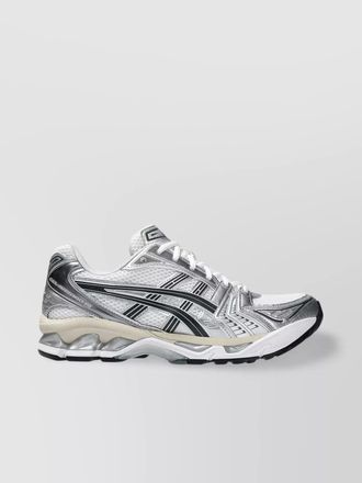 Asics leaf silver sneakers mesh reflective