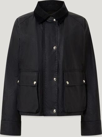 Belstaff Cyan Jacket Womens Waxed Cotton Mid Blue Size XL