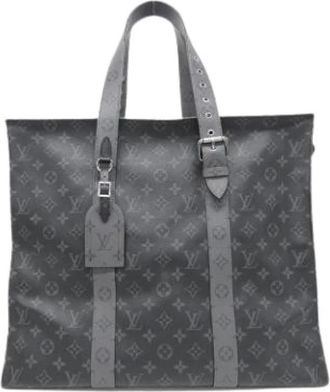 Louis Vuitton Vintage, unisex, Zwart, ONE Size, Pre-owned Cabas Zip Tote