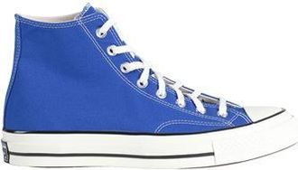Converse Chuck 70 High Top Trainers in Rush Blue Canvas with Lace-Up Design