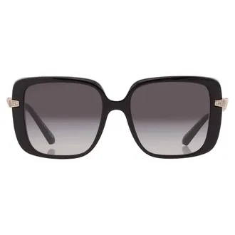 Bulgari Grey Gradient Square Ladies Sunglasses BV8237B 501/8G 55