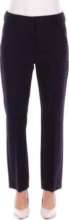 Max Mara Broeken, Dames, Blauw, S, Polyester, Weekend MAX Mara Broeken