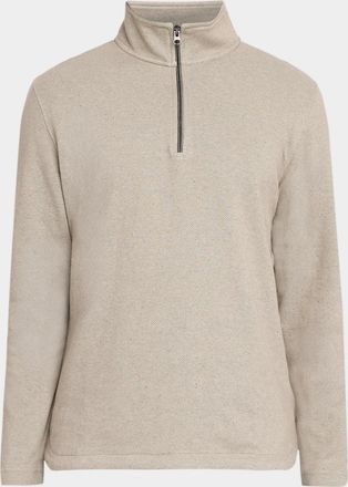 Robert Graham Men & apos;s Draycott Mock-Neck Quarter-Zip Sweater