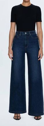 Pistola Denim Lana High Rise Ultra Wide Jean In Elevation