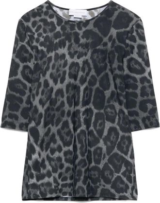 Stella McCartney Top con estampado de leopardo de Stella Mccartney