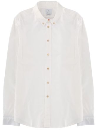 Paul Smith White Tailored Solid Shirt