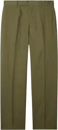 Paul Smith Green Tailored Pleated Pants