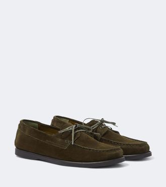 Saman Amel City Moc suede moccasins