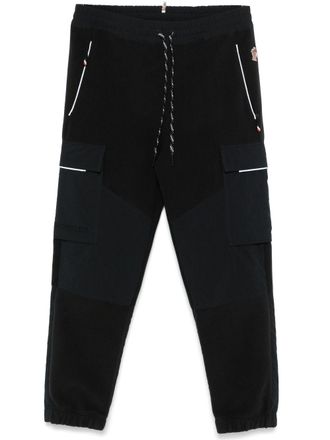 Moncler fleece track pants - Black