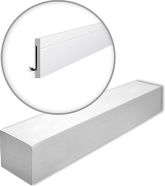 NMC Nmc Fd2-box Wallstyl Noel Marquet 1 Caja 13 Piezas Z&oacute;calo Dise&ntilde;o Atemporal Cl&aacute;sico Blanco 26 M