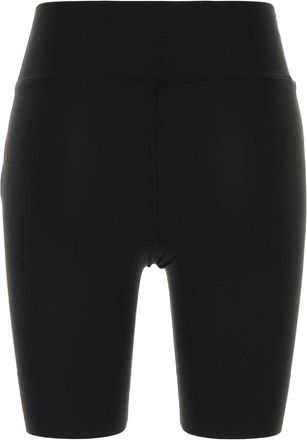 Autry Womens Shorts Black Polyester Elastane Trousers
