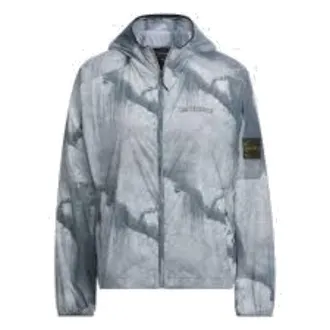 adidas (WMNS) adidas National Geographic Windbreaker Asia Sizing Grey IS9505