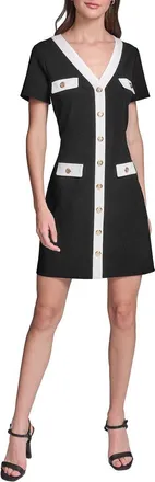Karl Lagerfeld Karl Lagerfeld Scuba Sheath Dress