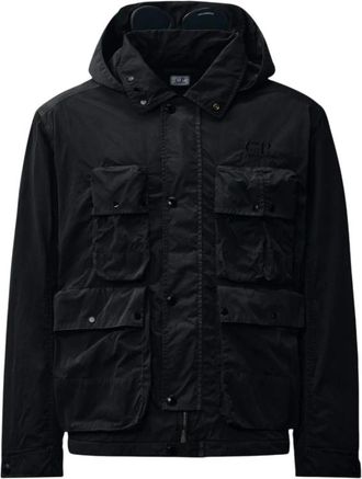 C.P. Company Hombre, Chaquetas, Negro, Talla: 2XL