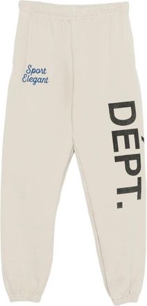 Gallery Dept. Team Dept Sweatpant - Heren - Sweatpants - Beige - 2XL - Katoen - Broeken