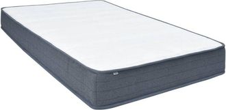 vidaXL Colch&oacute;n Box Spring Tela 190x140x20 Cm Suavidad Media Vidaxl